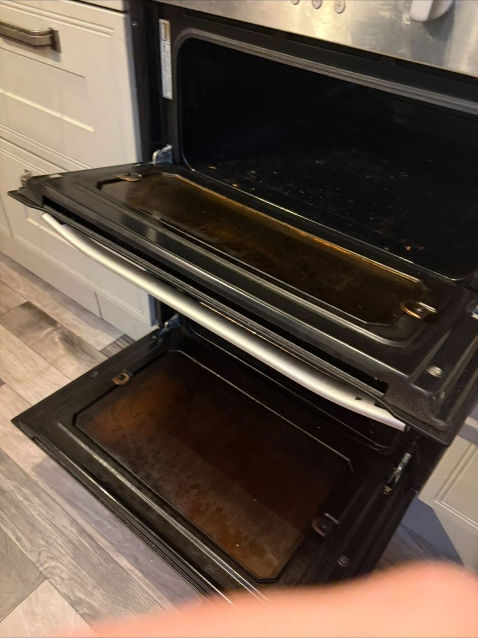 Bedroom carpet professionally cleaned