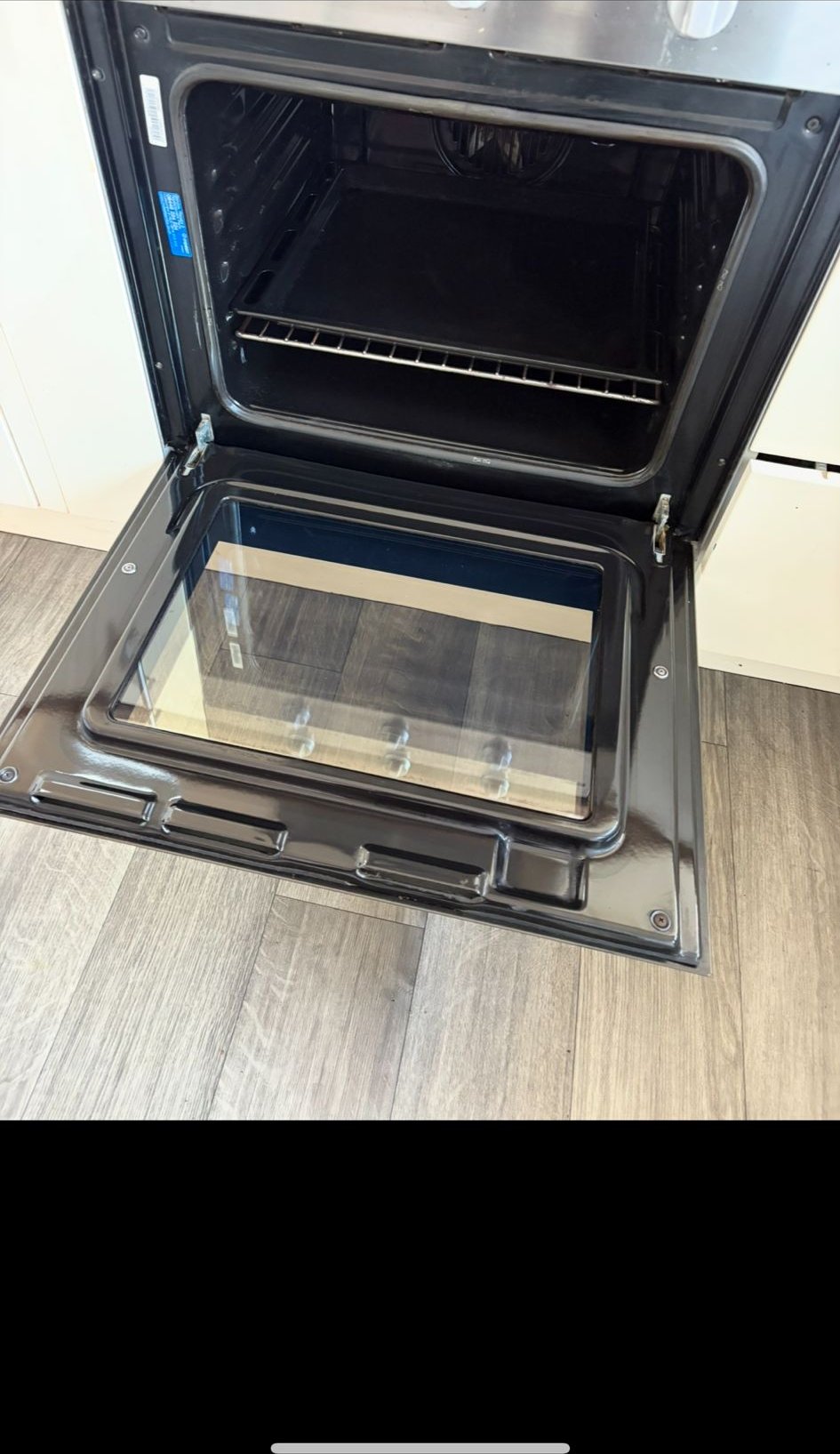 Fabric upholstery professionally cleaned