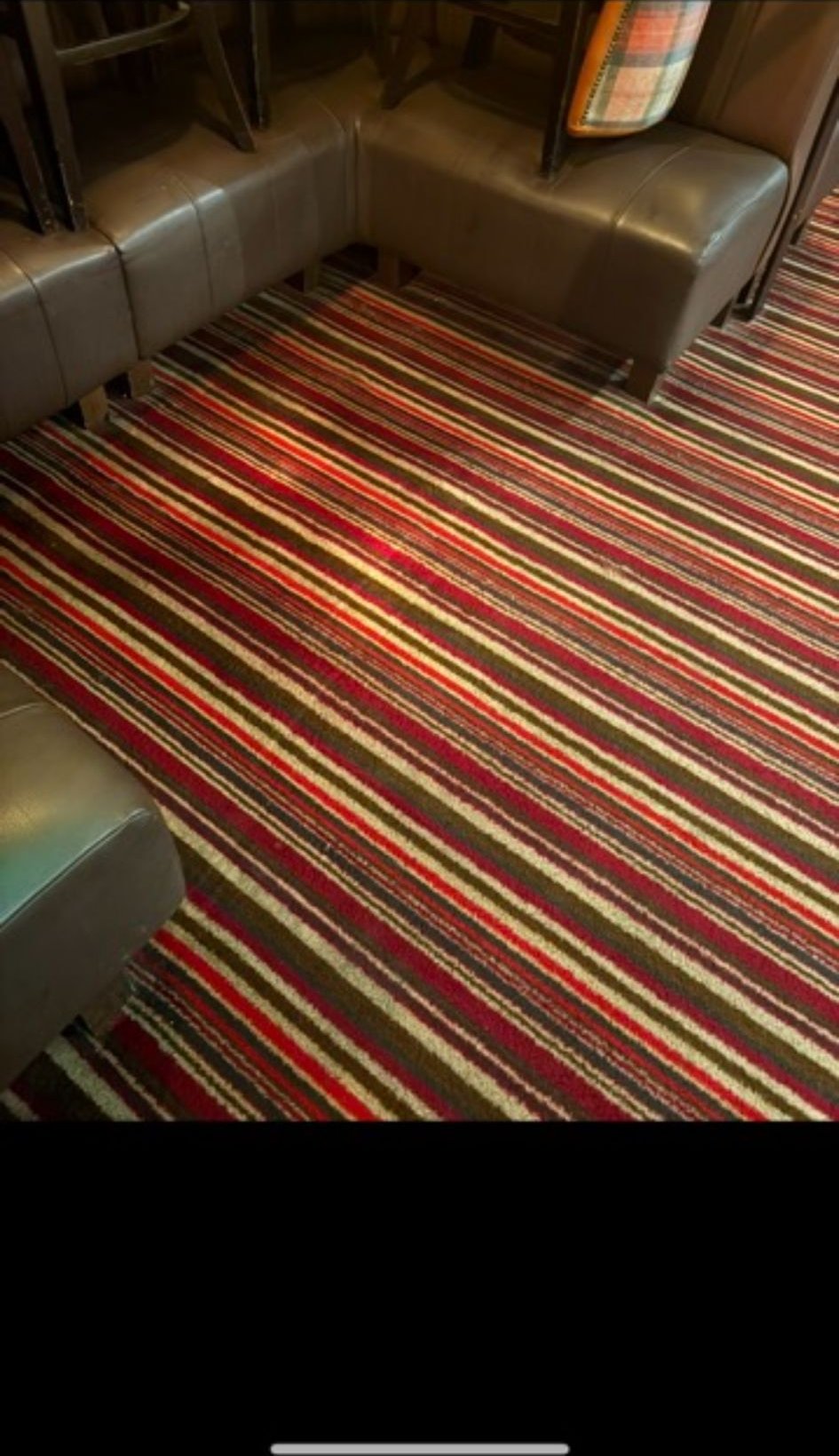 Sofa deep cleaned and refreshed